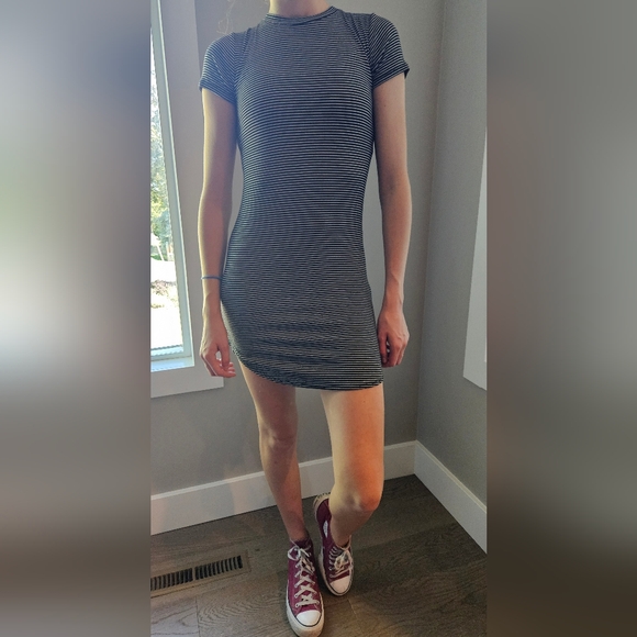 Bundle 5/$30 Forever 21 striped dress - Picture 1 of 8